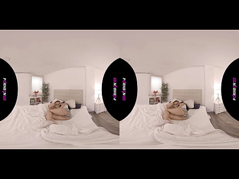 ❤️ PORNBCN VR दोन तरुण लेस्बियन 4K 180 3D व्हर्च्युअल रिअॅलिटीमध्ये खडबडीत जागे झाले जिनिव्हा बेलुची कॅटरिना मोरेनो ❤️❌ लिंग ❌️